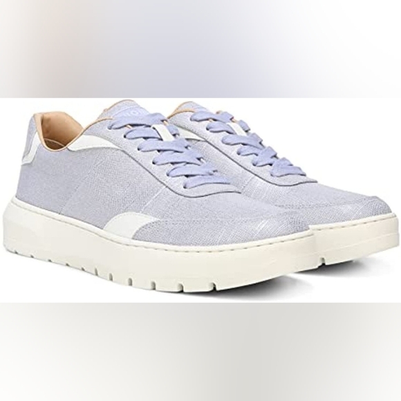 Vionic Elsa Women's Lace Up Casual Shoe Sz 7.5 Light Periwinkle Blue SH384 - Picture 2 of 8